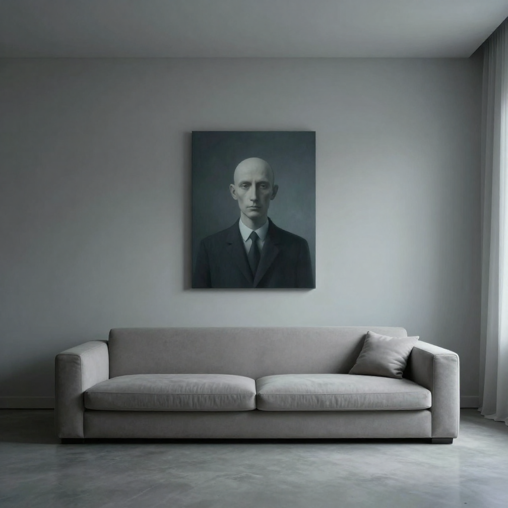 Modern minimalist interior design